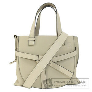 Loewe Gate Top Handle Handbag Calfskin